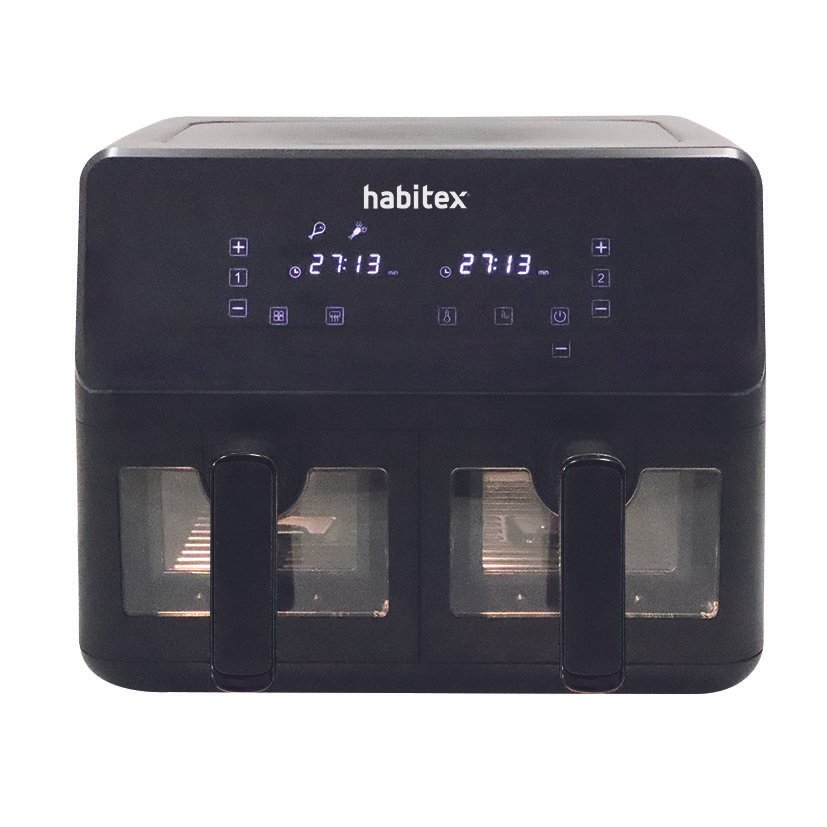 Freidora AIRE DOBLE 9 Litros Habitex 39X39X30 Cm 700 W eléctrica - Imagen 4