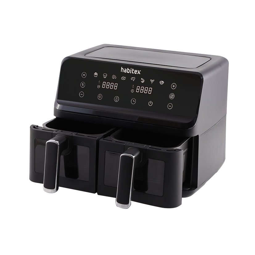 Freidora AIRE DOBLE 9 Litros Habitex 39X39X30 Cm 700 W eléctrica - Imagen 5