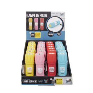 Linterna LED Cob Cmp Funciona con 3 Pilas Aaa, Incluidas.medidas D.3 Cm; H.9.7 Cm