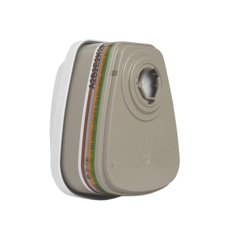 Filtro GAS A2B2E2K2HGP3+HCHO 6099 2 PAR 3M media máscara - Imagen 2
