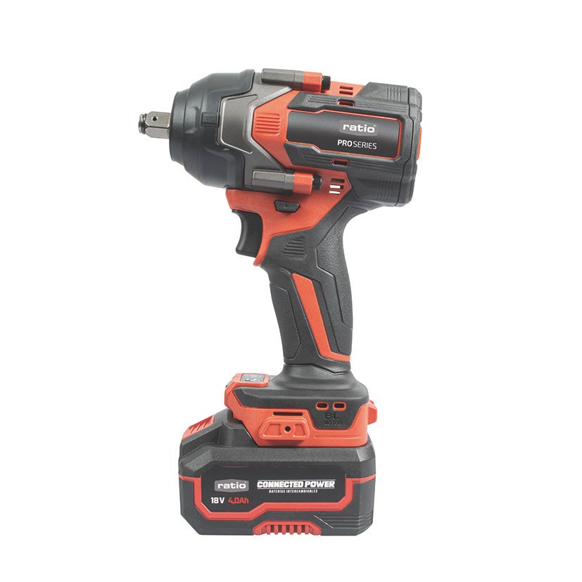LLAVE DE Impacto Batería RATIO R-LL20-B RATIO Proseries 18 V 24 Mm taladro atornillador - Imagen 2