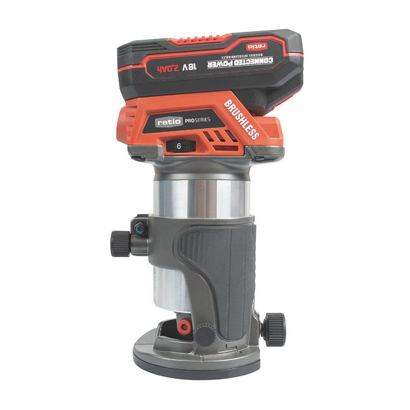 Fresadora Batería RATIO R-F20-B RATIO Proseries 1 Kg 125 Mm antideslizante - Imagen 2