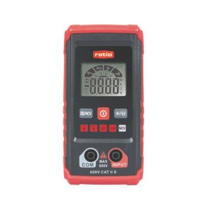Multímetro Digital Ratio HT-123 Cc/ca 4-40-400-600 V.corriente Ca 10 A.resistencia 4 K0hm/40 K0hm/400 K0HM/4 M0hm/4