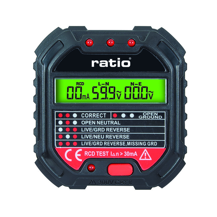 Comprobador Enchufes y Tensión Ratio Ht-107d Tensión 90-250 V 45~65 Hz.tensión Fuga 0 V-99 V.dimensiones 6,8 X 6,5x - Imagen 4