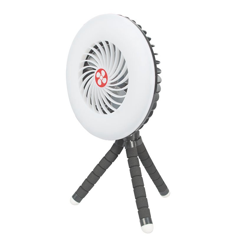 Miniventilador de Techo Portátil con Carga Solar Habitex V30 5 W.ø 17XH. 6 Cm.tiempo de Carga Solar 8 H. USB C 3 H. - Imagen 4