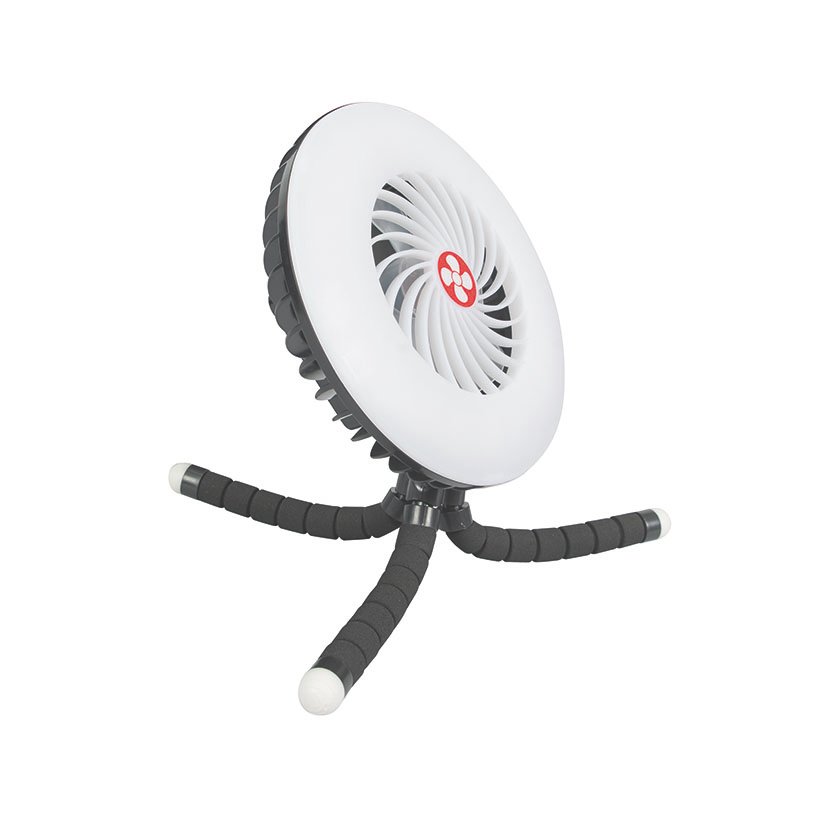 Miniventilador de Techo Portátil con Carga Solar Habitex V30 5 W.ø 17XH. 6 Cm.tiempo de Carga Solar 8 H. USB C 3 H. - Imagen 5