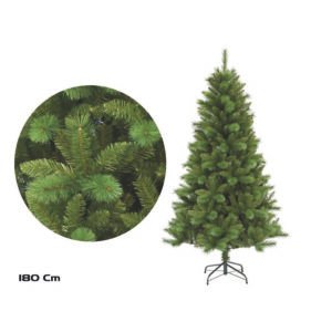 Árbol Navideño Bicolor Aguja Pino Pvc 180 Cm. 720 Puntas