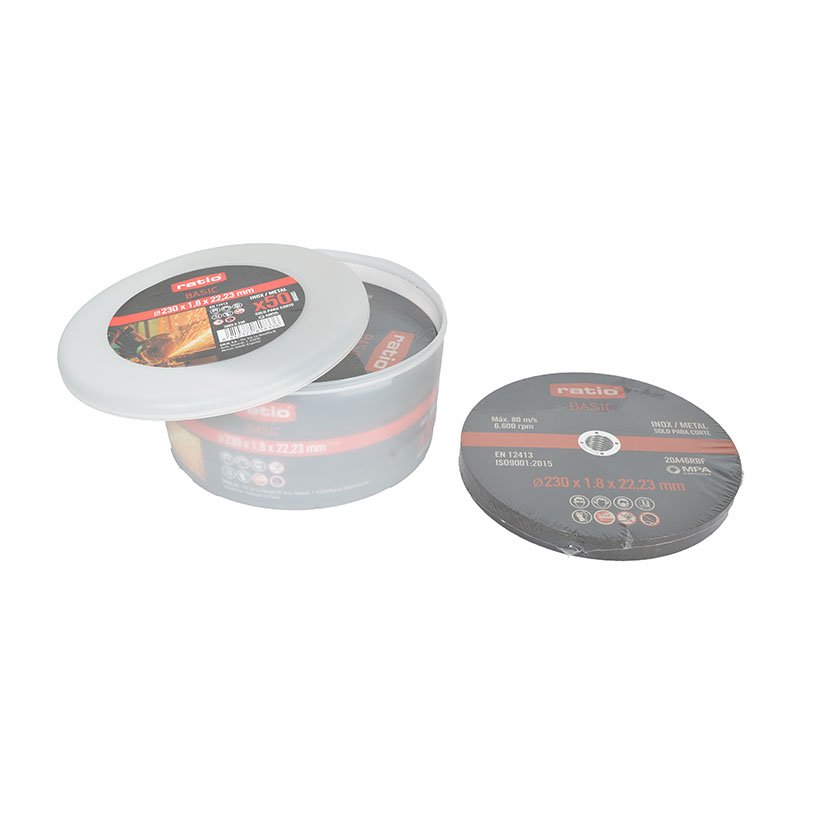 Discos CORTE INOX BASIC Ø 230X1 8 MM Ratiobasic 50 230X1.8 MM - Imagen 2