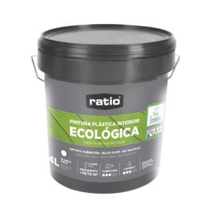 Pintura Plástica Ecológica Bl Ratio 4 L