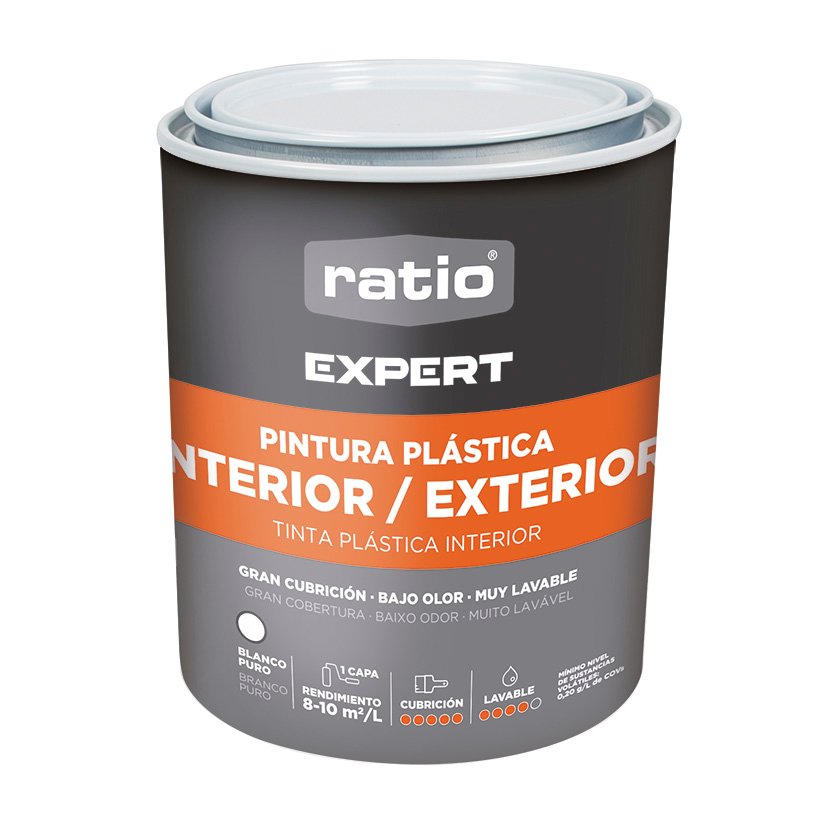 Pintura Pl. Int/ext Bl Ratio Expert750 Ml