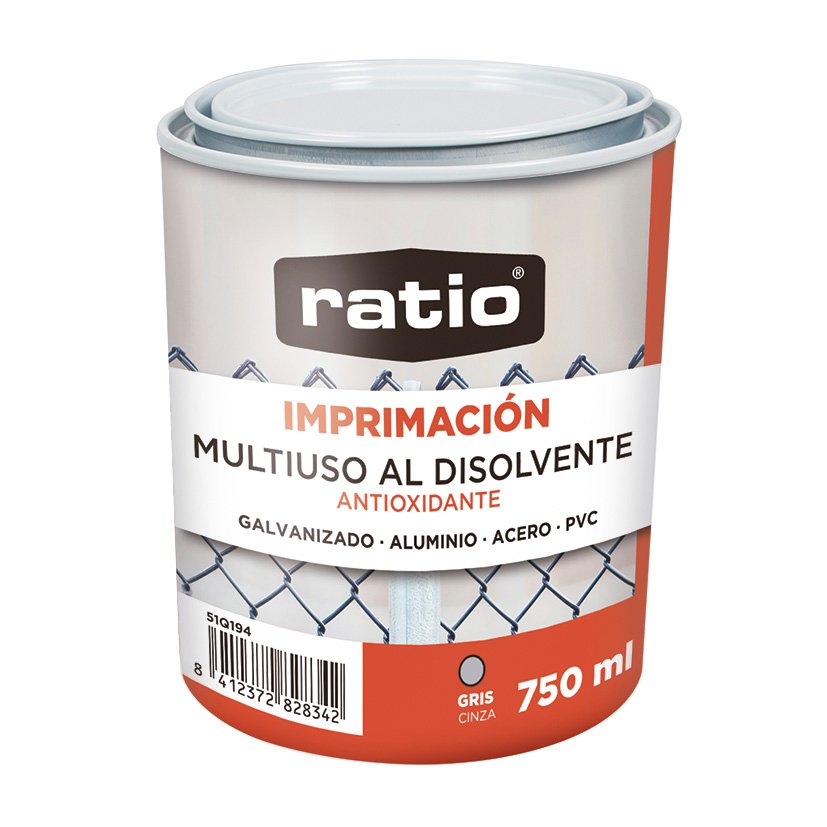 Imprimación Multiuso Gris Ratio 750 Ml