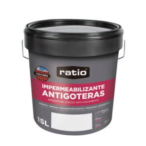 Impermeabilizante Fibra Gris Ratio 4 L