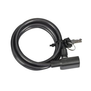 Candado Cable Espiral Llave. 180 Cm. EHL 8 Mm