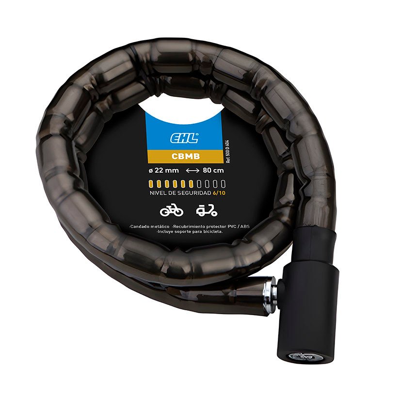 Candado Cable Blindado 150 Cm. EHL 22 Mm - Imagen 2