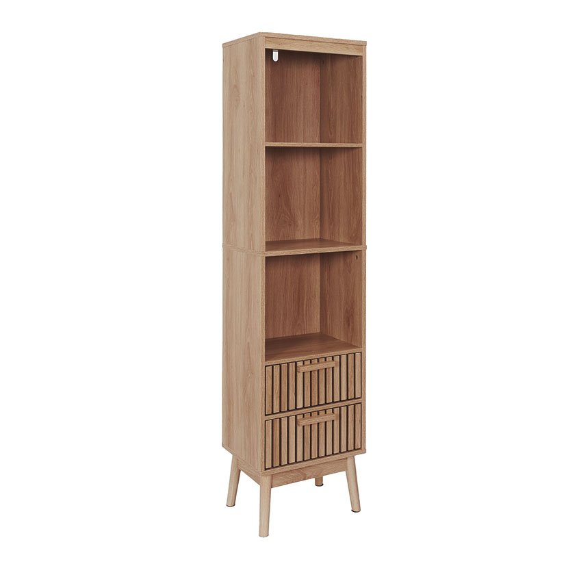 Mobiliario KLAUS Columna 2 CAJ 40X 30X160 40X30X160 Cm auxiliar - Imagen 2