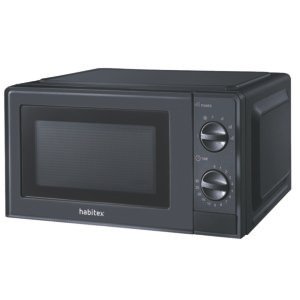 Microondas Habitex CM20LN Potencia 700 W.medidas Exteriores 24,3 X 44,6xh.33.6 Cm.medidas Interiores 20,2 X 30,4xh.