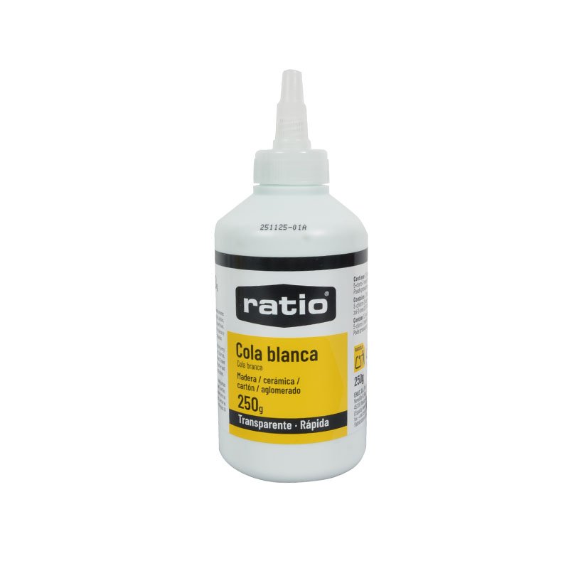 Cola Blanca Transparente 250GR Ratio