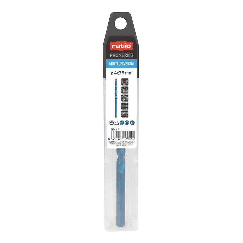 BROCA MULTI Universal Ø10X120 RATIO PRO RATIO Proseries 10X120 Mm - Imagen 2