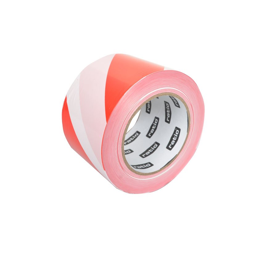 Cinta Señalizacion Bl/rj 7,5cmx200m 7.5 Cm 0.03 Mm Ratio