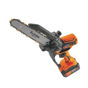 Motosierra Eléctrica Altuna AF180 Motor Brushless de 800 W.batería 21 V y 4.0 a