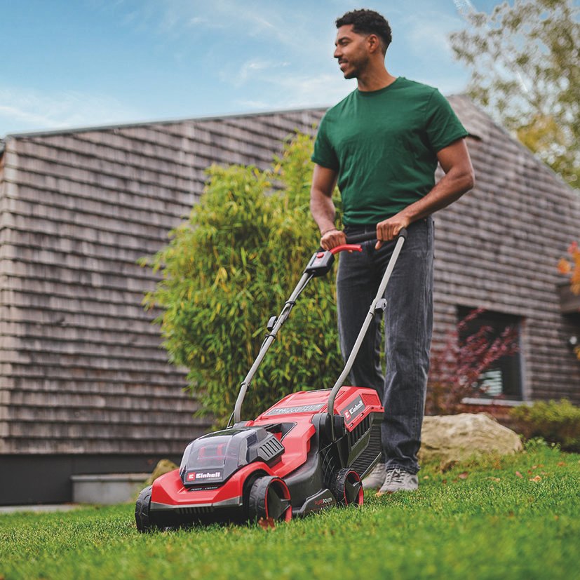 Cortacésped Einhell Ge.cm 36/33 Li 2.BAT Voltaje 36.V (Dos Baterías de 18.V) Superficie Máx. de Césped 250 M².ancho - Imagen 2