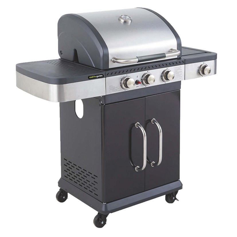 Módulos Conjunto Cook'in Garden Fidgi 122 X 57xh.112 Cm.gas Butano O Propano.acero Inoxidable