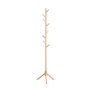Perchero Madera Haya Natural 42 X 42 X 1 75 Cm