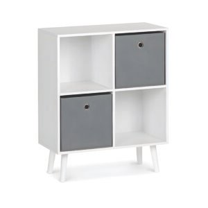 Estanteria Cubo 4 Compartim.+2 Cajones 29 X 75 Cm 75 Cm