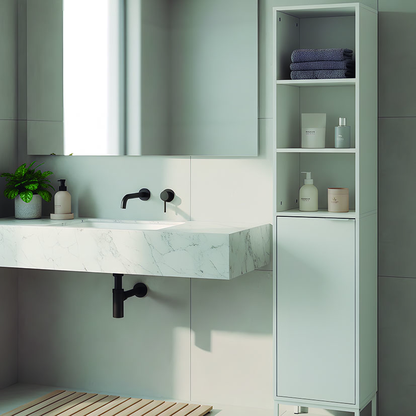 Estantería Lavabo 30 X 30xh.160 Cm - Imagen 2