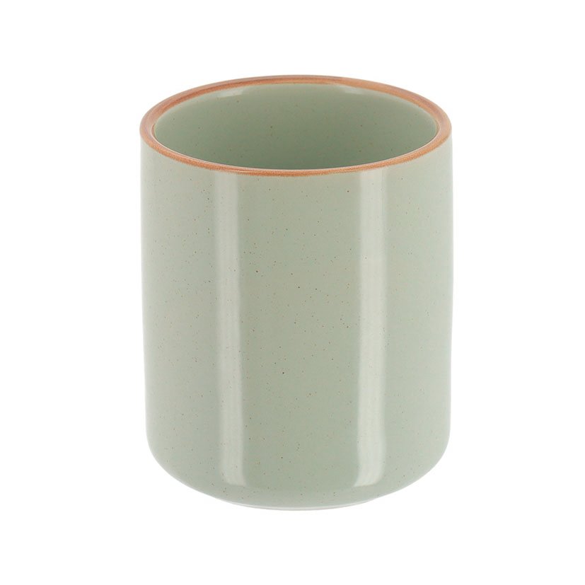 Vaso Gres 300 Ml. Verde Salvia 10.5 Cm