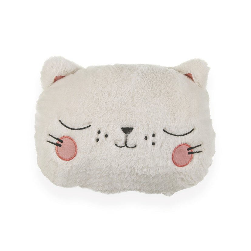 Cojin con Relleno Gato Blanco
