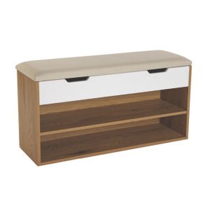 Zapatero con Cajón Versa Maren 90 X 30 X 47 Cm