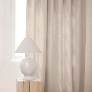 Cortina Ollaos 140 X 250 Cm. Yacu Beige