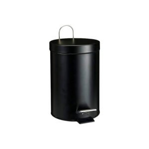 Cubo Pedal Serie Black Ø 165XH. 245 Mm Negro
