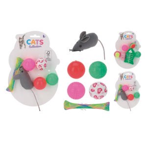 Palo de Juguete Gatos Cattoy 6 Piezas