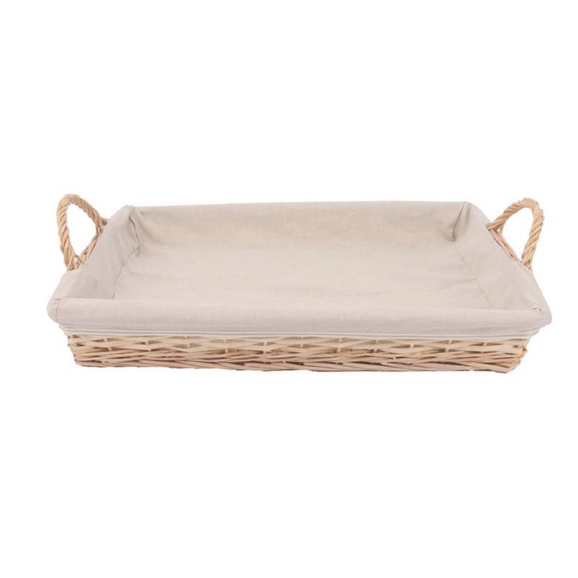 Bandeja de Mimbre para Ropa de Plancha Dcasa 70 X 50 X 10 Cm