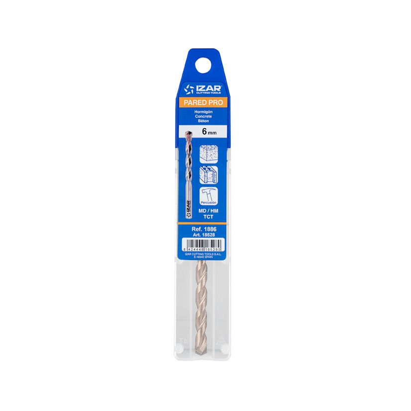 BROCA PARED Profesional 4,00X75 MM Izar - Imagen 2