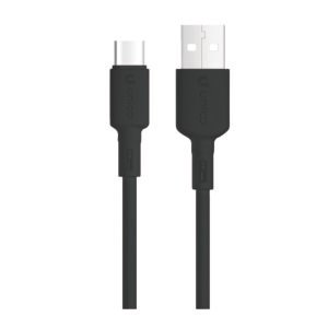 Cable de Datos y Carga Unico 18 W. Cable USB C.intensidad Salida 3,4A. Negro