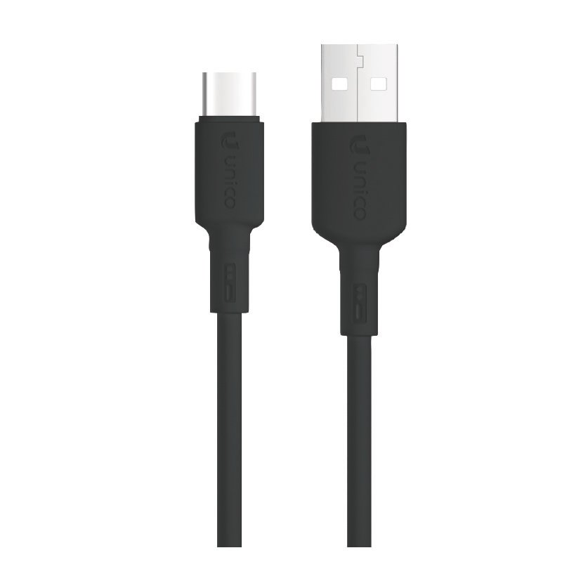 Cable de Datos y Carga Unico 18 W. Cable USB C.intensidad Salida 3,4A. Negro