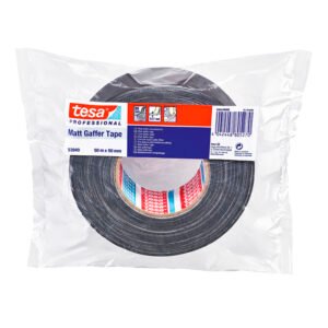 Cinta Gaffer Mate Tesa Professional 53949 Negra. 50 M X 50 Mm