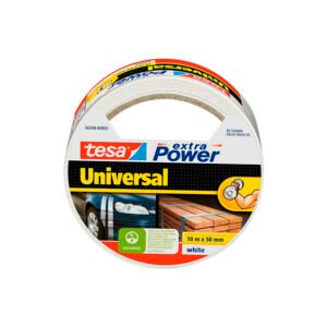 Cinta Americana Tesa Extra Power Universal Blanca. 10M X 50 Mm