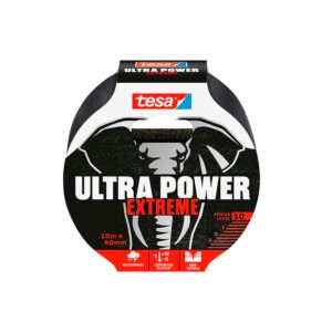 Cinta de Reparación Tesa Ultra Power Extreme Negro. 10M X 50 Mm