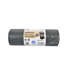 Bolsas Comunidad Negra 90 X 110 Cm.10uds 10 Unid Habitex 2018