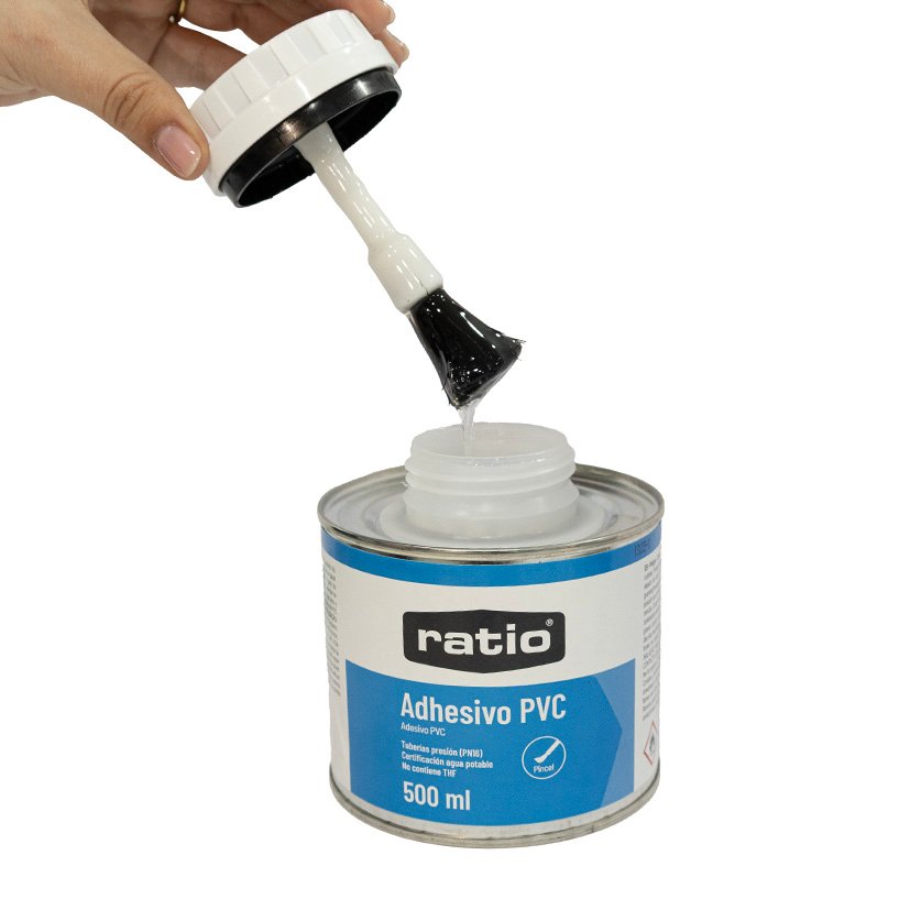 Adhesivo Pvc Pincel 500 Ml Ratio - Imagen 2