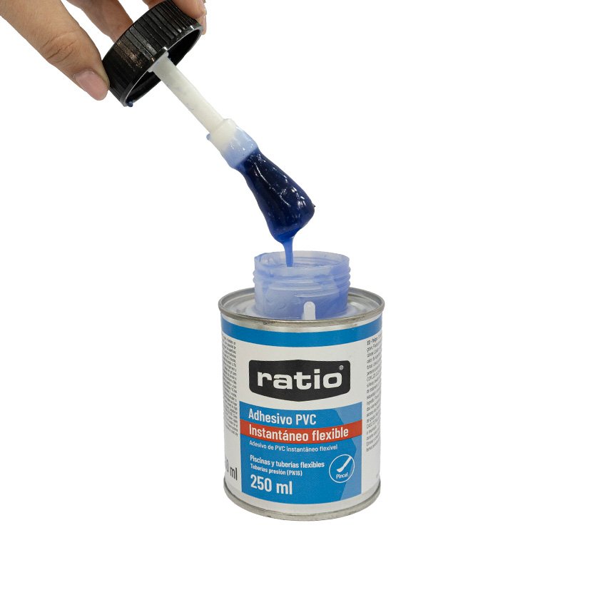 Adhesivo Pvc Instantaneo Flexible Ratio 250 Ml. Pincel - Imagen 2