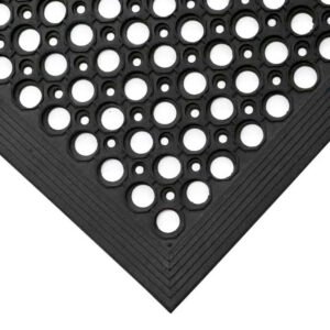 Alfombra Antifatiga Faru Rampmat 0,9 X 1,5 M. Grosor 14 Mm. Caucho Sbr Resistente