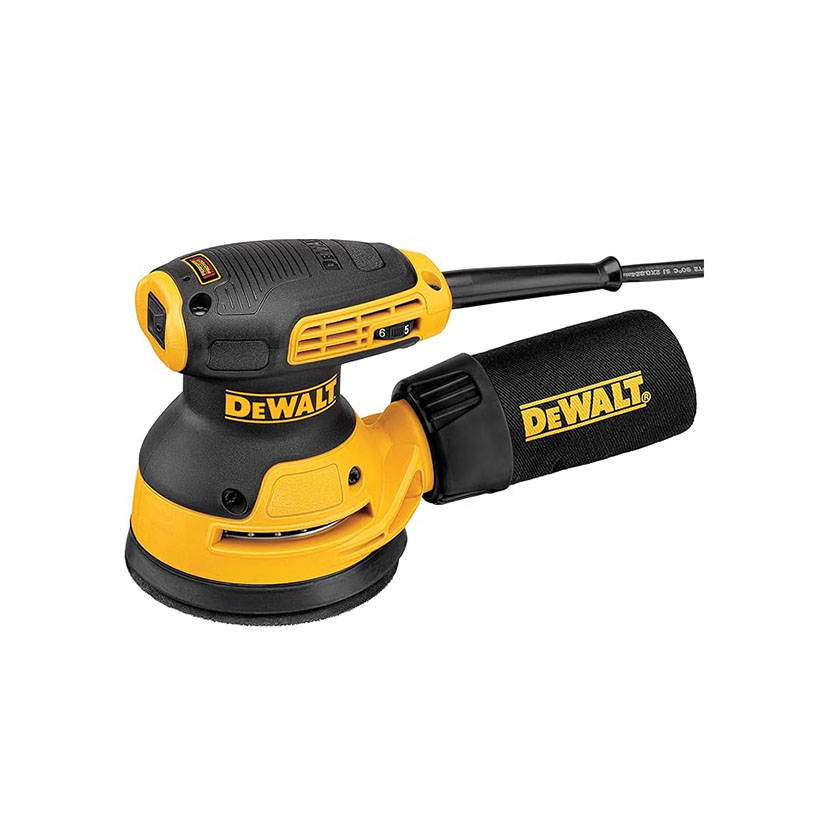 Lijadora Rotorbital Dewalt Dwe6423-qs 280 W. Ø 125 Mm, 8.000-12.000 Opm. Motor Velocidad Variable. Baja Vibración
