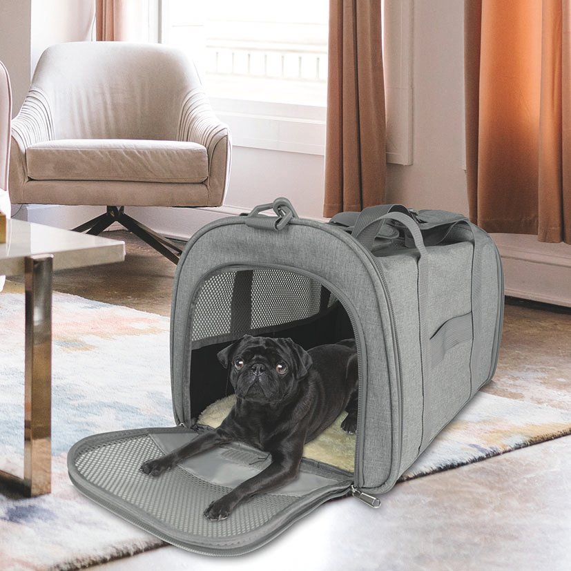 Mochila Transporte para Animales 100 Poliéster. 46 X 28 X 28 Cm Jocca - Imagen 5