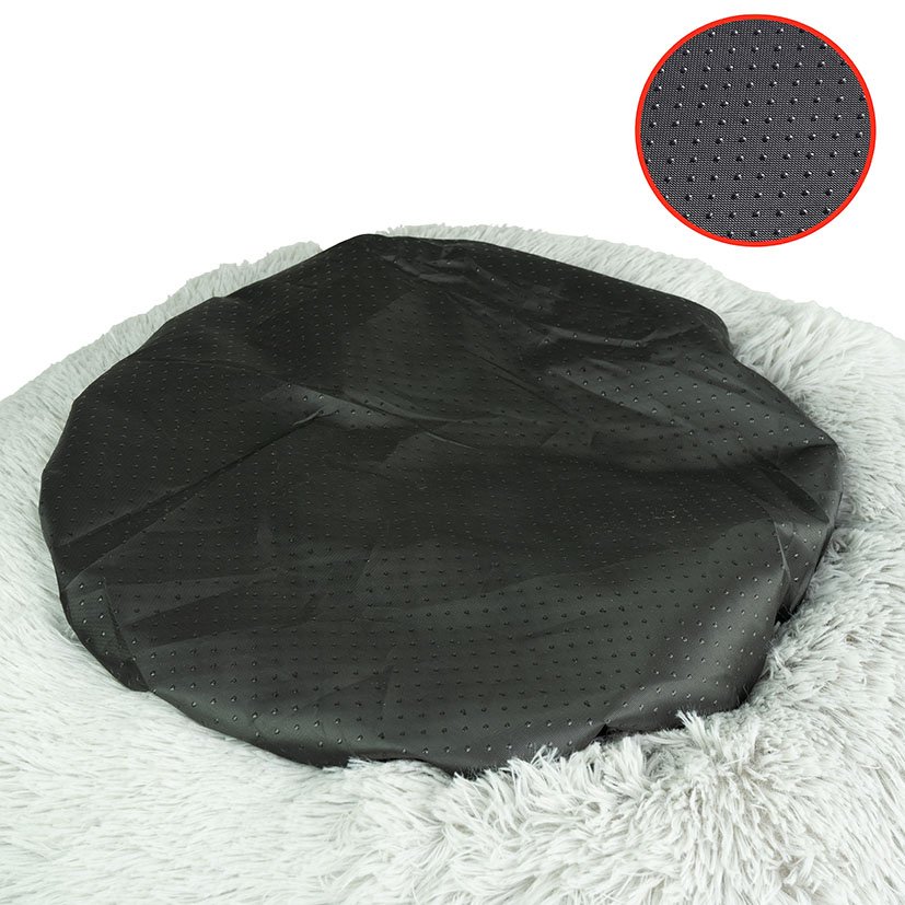 Cama Redonda de Pelo para Mascotas 60 X 60XH. 12 Cm Jocca - Imagen 2