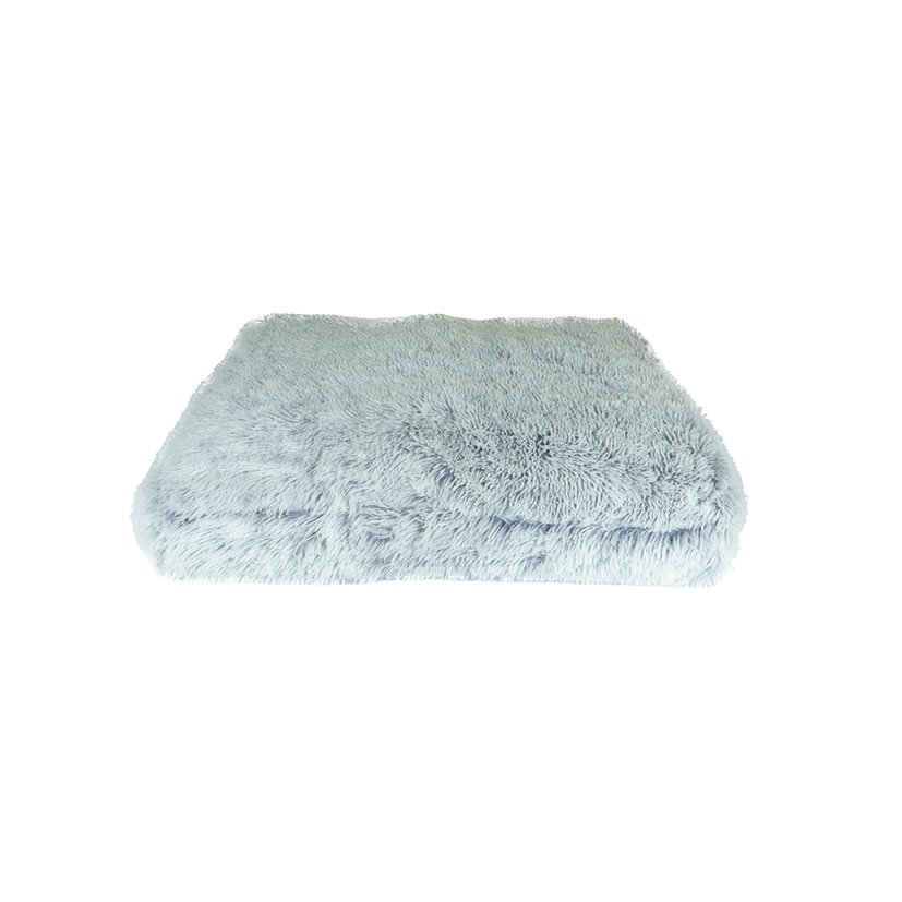 Cama Rectangular de Pelo para Mascotas 68 X 80XH. 12 Cm Jocca